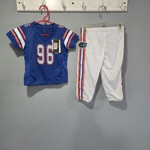 New With Tags 2t NCAA Florida Gators Jersey Uniform Outfit